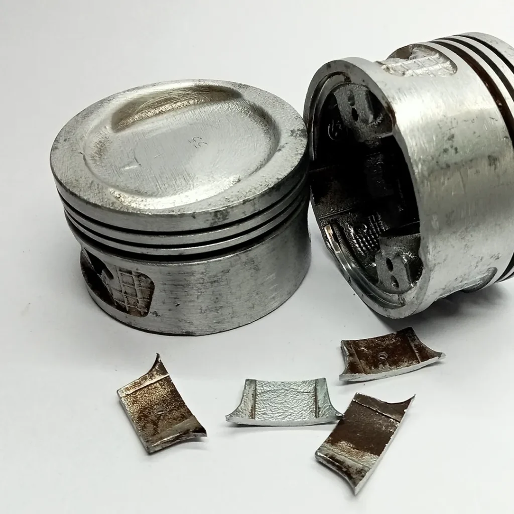 To make a rugged Bluetooth speaker, remove unnecessary parts from the piston.