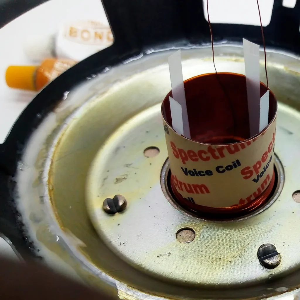 Installing the Voice coil 2